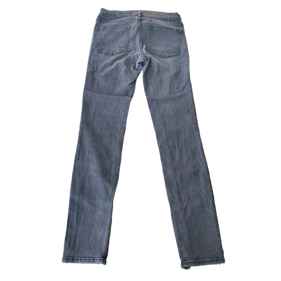 Frame Denim Dark Grey Zipped Ankle Le Skinny de Jeanne Size 26 - Picture 2 of 12